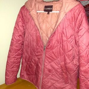 Size M Pink Bubble Express Jacket